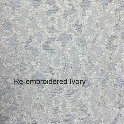 Re-embroidered Ivory