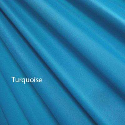 Turquoise Tricot/Satin