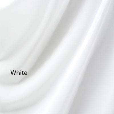 White Tricot/Satin