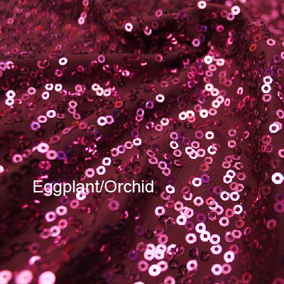 Eggplant/Orchid Zsa Zsa w/ Black Mesh