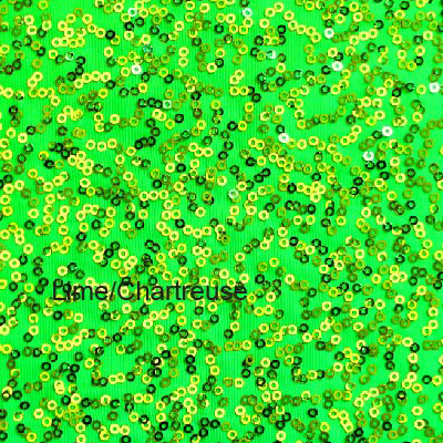 Lime/Chartreuse Zsa Zsa w/ Black Mesh