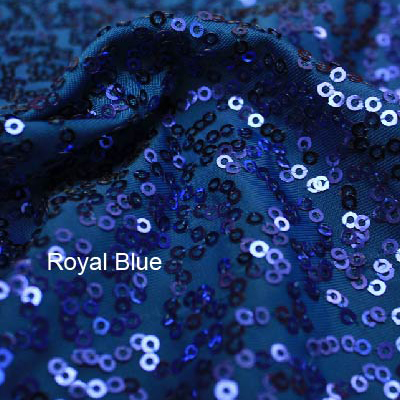 Royal Blue Zsa Zsa w/ Black Mesh